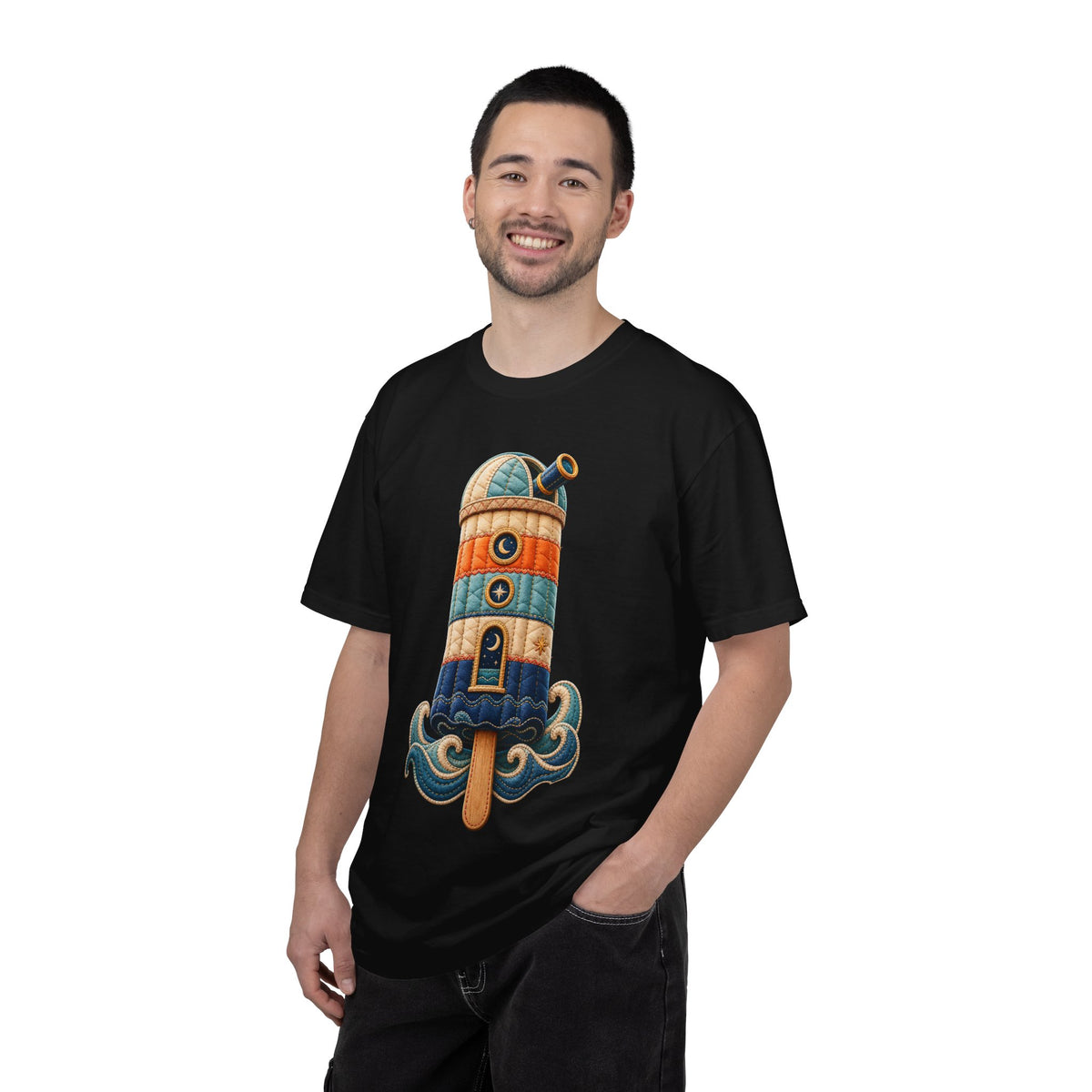 Quilted Observatory Popsicle T-Shirt Graphic