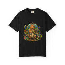 Solarpunk Capybara Gardener Graphic Tee