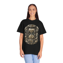 Blackwork Beach Fossil Hourglass T-Shirt Graphic
