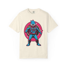 Shark Astronaut Retro Space T-Shirt Graphic
