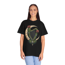 Western Moon Cactus Harp T-Shirt Graphic