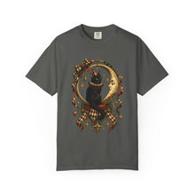 Vintage Circus Moon Cat T-Shirt Graphic