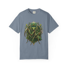 Cyber Botanical Praying Mantis Graphic Tee