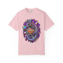 Psychedelic Chrome Gecko Graphic Tee