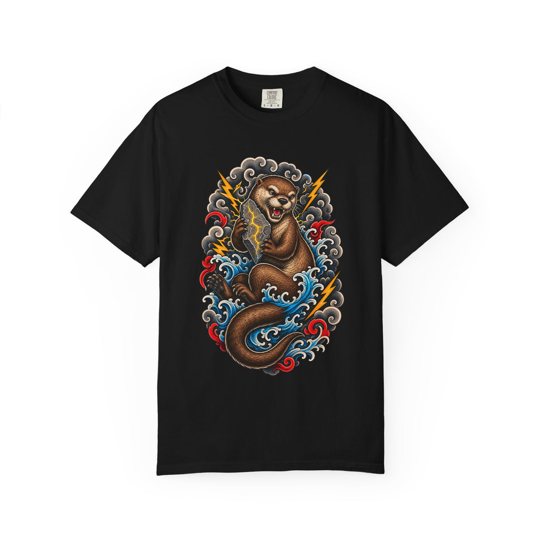 Tattoo Flash Thunder Otter Graphic Tee