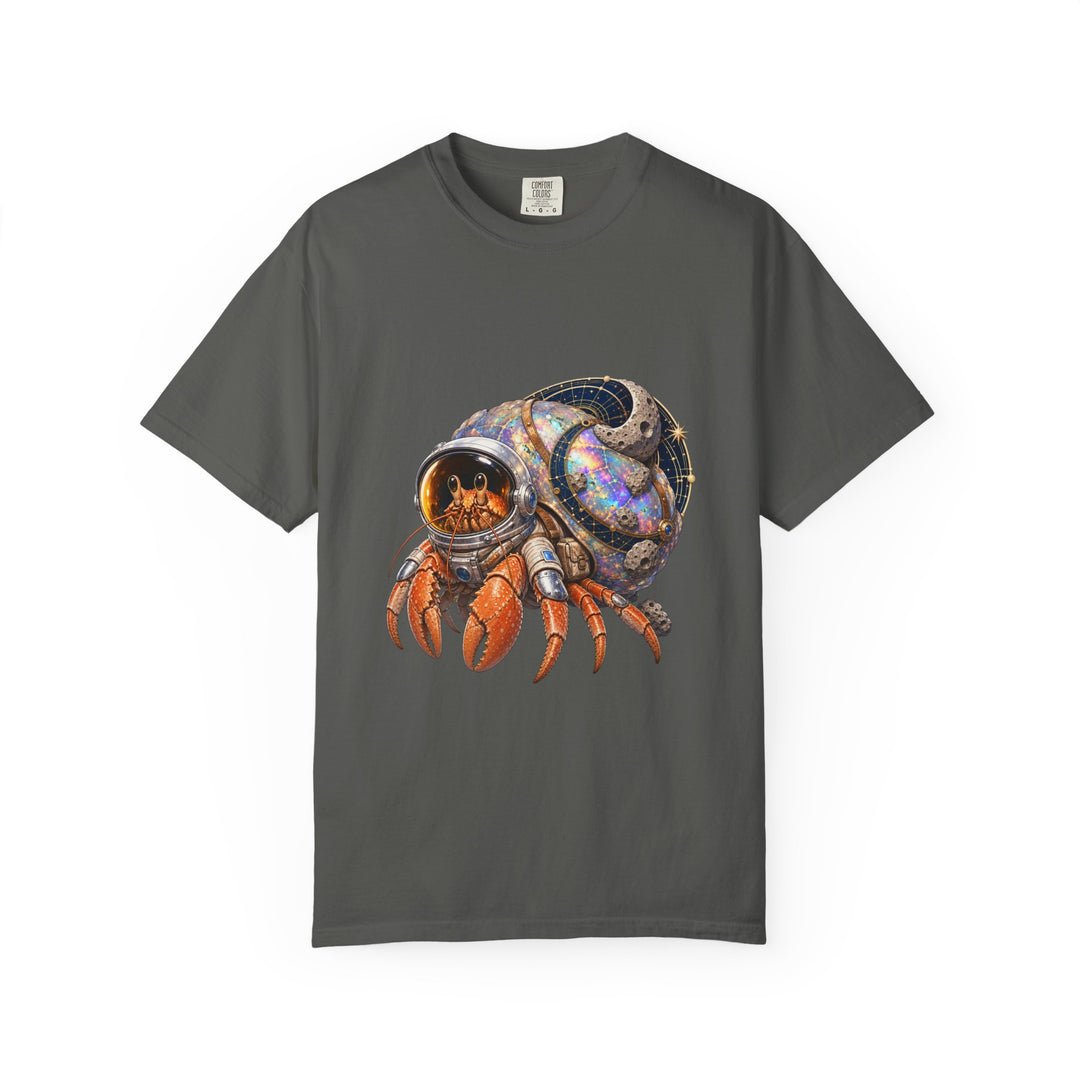 Opal Shell Hermit Crab Astronaut Graphic Tee