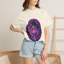 Neon Lotus Pangolin Graphic Tee