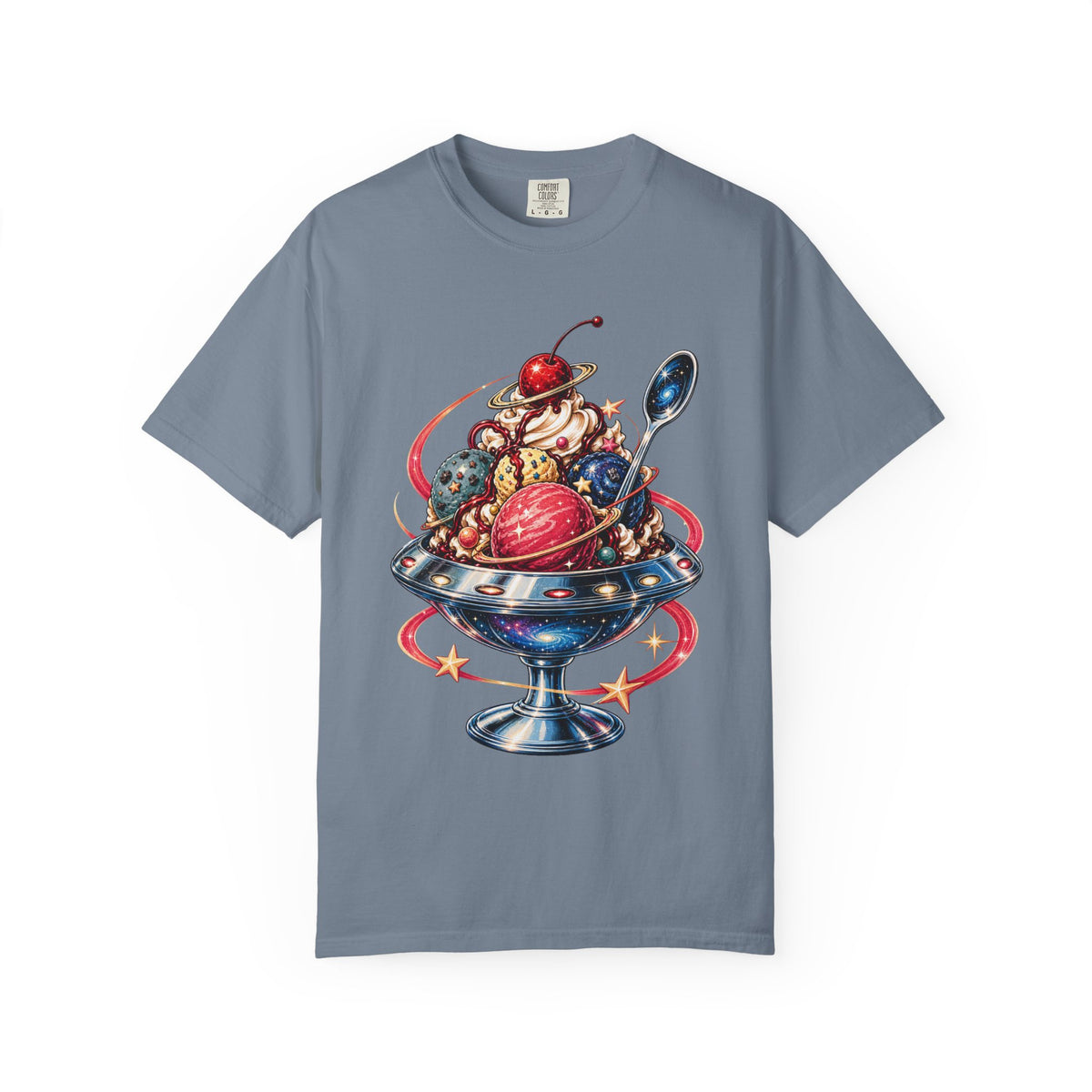 Cosmic Diner Sundae UFO Graphic Tee