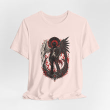 Fallen Angel Biker T-Shirt Graphic