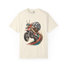 Chrome Deco Snail Motocross Courier T-Shirt Graphic