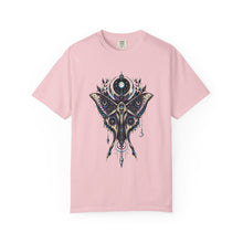 Glitch Goth Lunar Moth Oracle T-Shirt Graphic