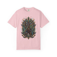 Velvet Thunder Peacock Mantis Graphic Tee