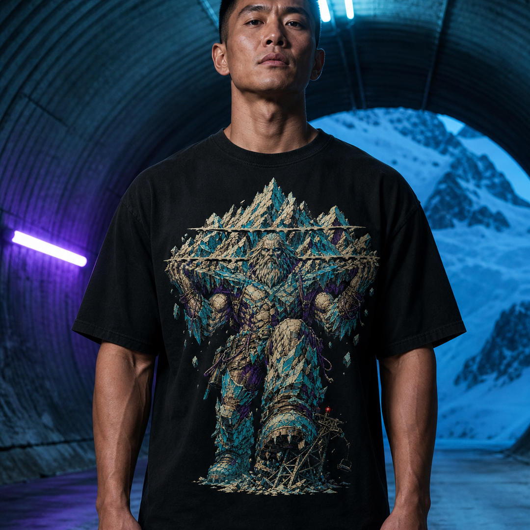 Avalanche Titan VHS Horror Graphic Tee