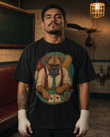 Boxer Pocket Aces Vintage Card-Room Graphic Tee