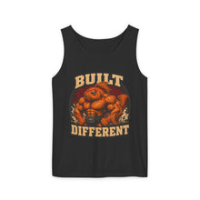 Built Different Buff Goldfish Black Workout Tank