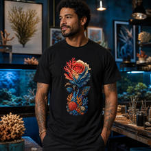 Coral Reef Rose Graphic Tee