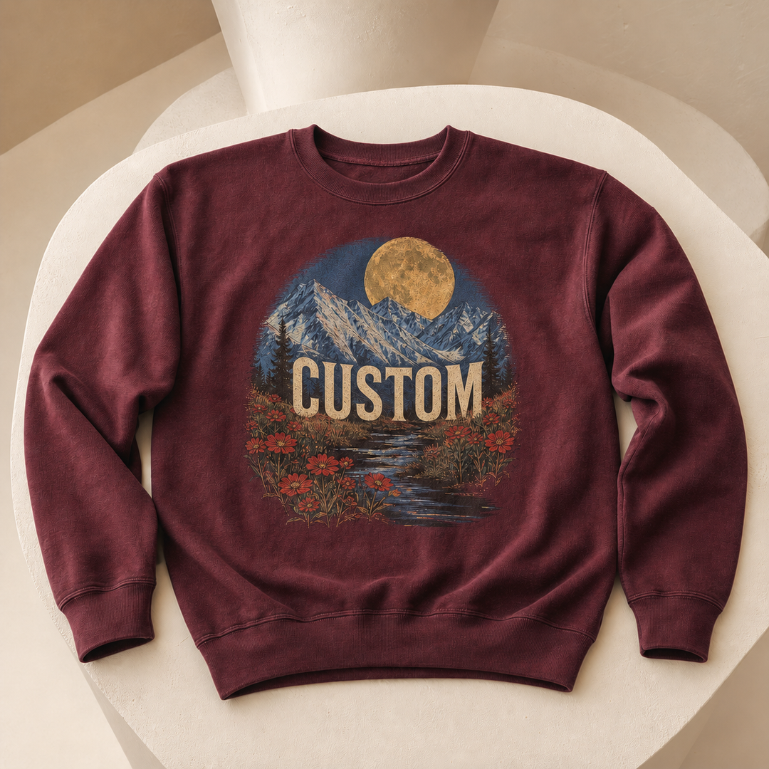 Custom Art Sweatshirt — Made From Your Idea