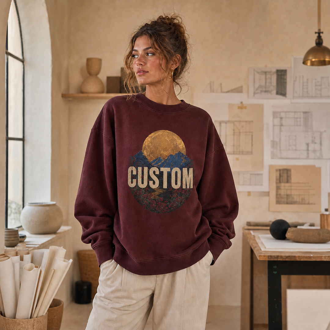Custom Art Sweatshirt — Made From Your Idea