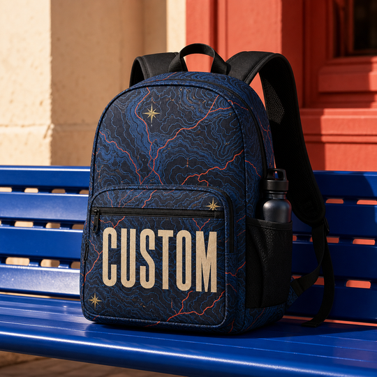 Custom All-Over Backpack — Made From Your Idea
