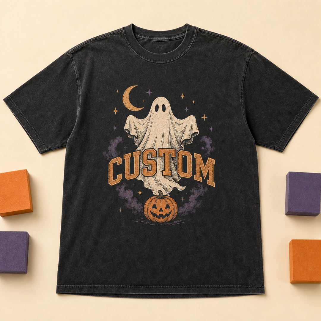 Custom Halloween Comfort Colors 1717 T-Shirt — Made From Your Idea