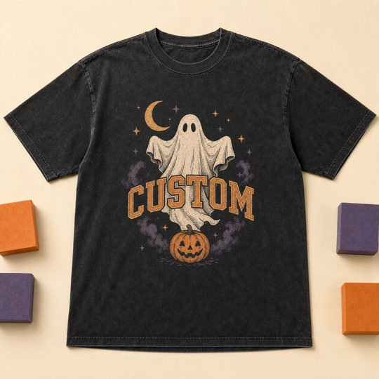 Custom Halloween Comfort Colors 1717 T-Shirt — Made From Your Idea