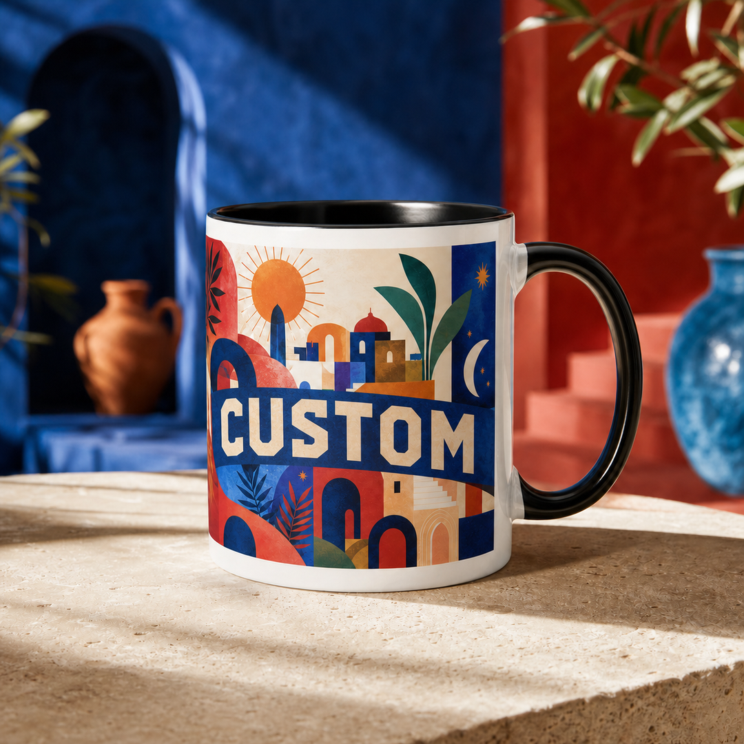 Custom Illustrated Mug — Made From Your Idea