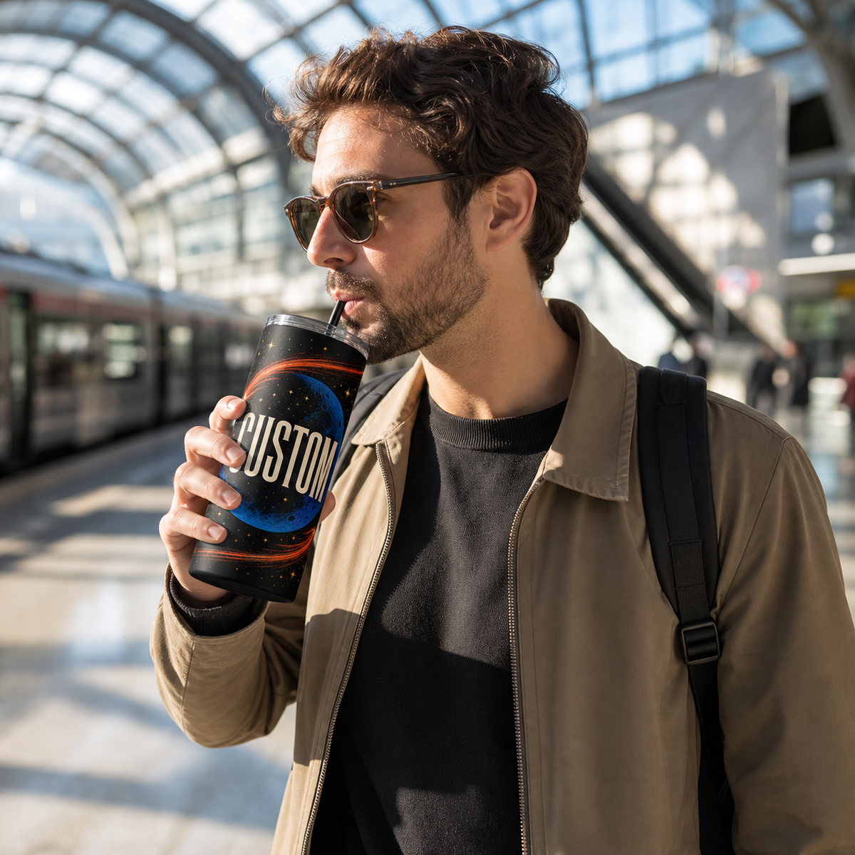 Custom Stainless Tumbler — Made From Your Idea