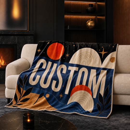 Custom Velveteen Blanket — Made From Your Idea