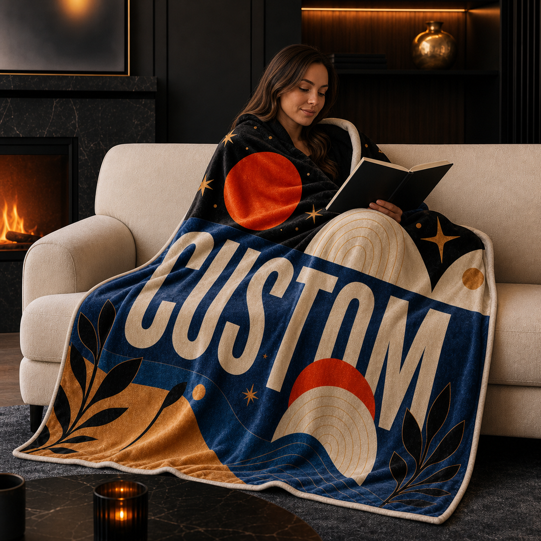 Custom Velveteen Blanket — Made From Your Idea