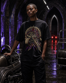 Cathedral Launch Gothic Racing Graphic Tee