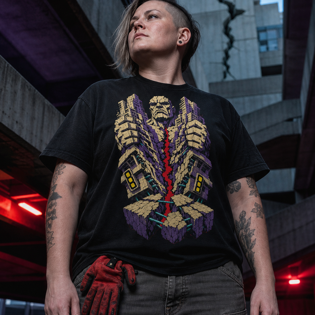 Earthquake Citybreaker VHS Horror Graphic Tee