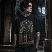 Funeral Knight Cathedral Heavy Oversized Gothic Tee