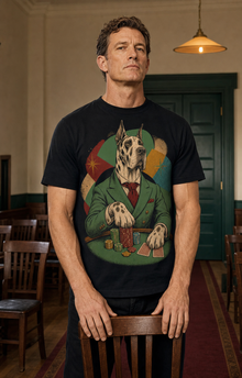 Great Dane Table Boss Vintage Poker Graphic Tee