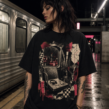 Last Train Home Heavy Oversized Emo Tee