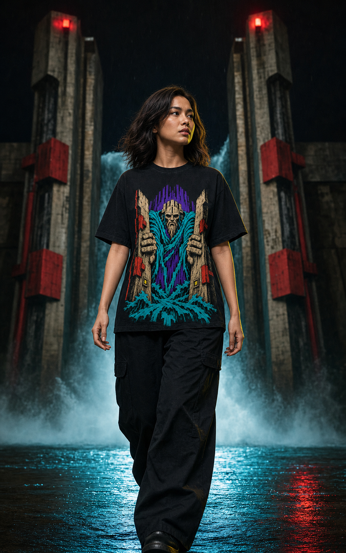 Monsoon Gate VHS Horror Graphic Tee