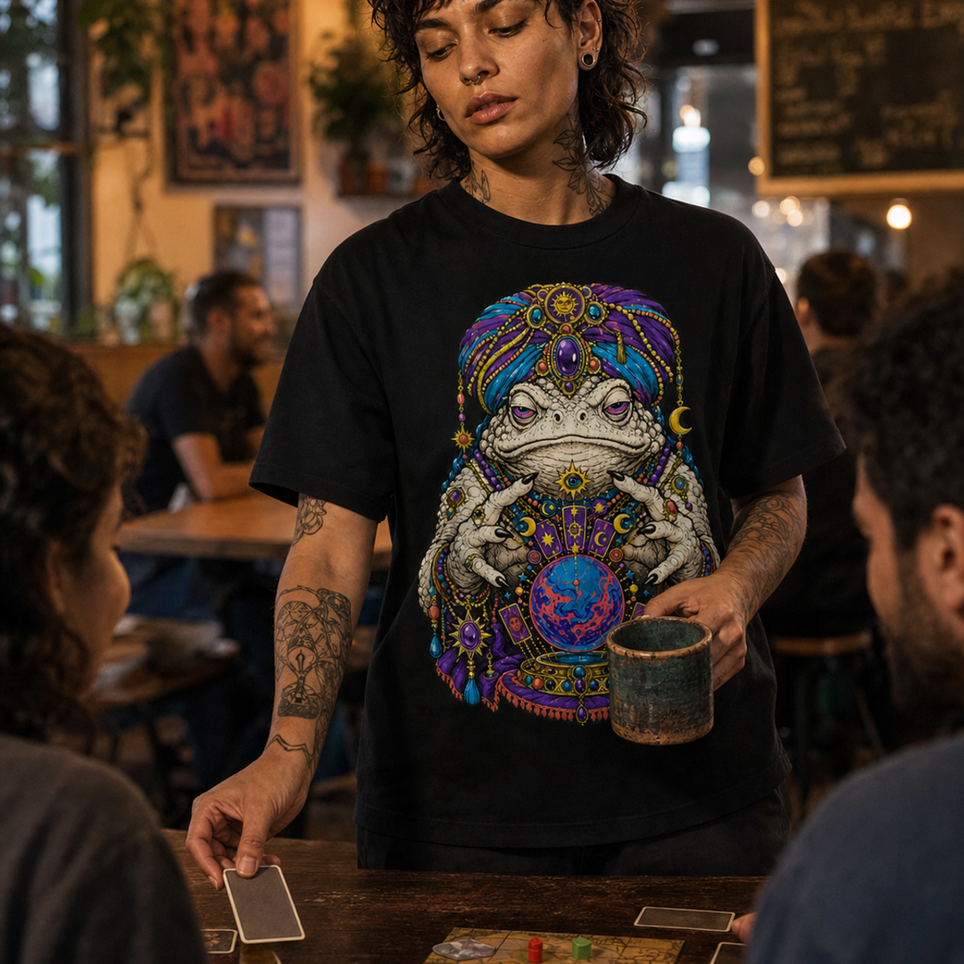 Oracle Toad Cosmic Sideshow Graphic Tee