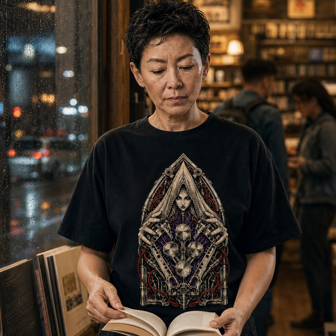Pit Oracle Gothic Mechanic Graphic Tee