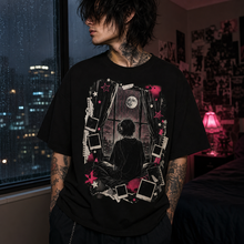 Rain Room After Midnight Heavy Oversized Emo Tee