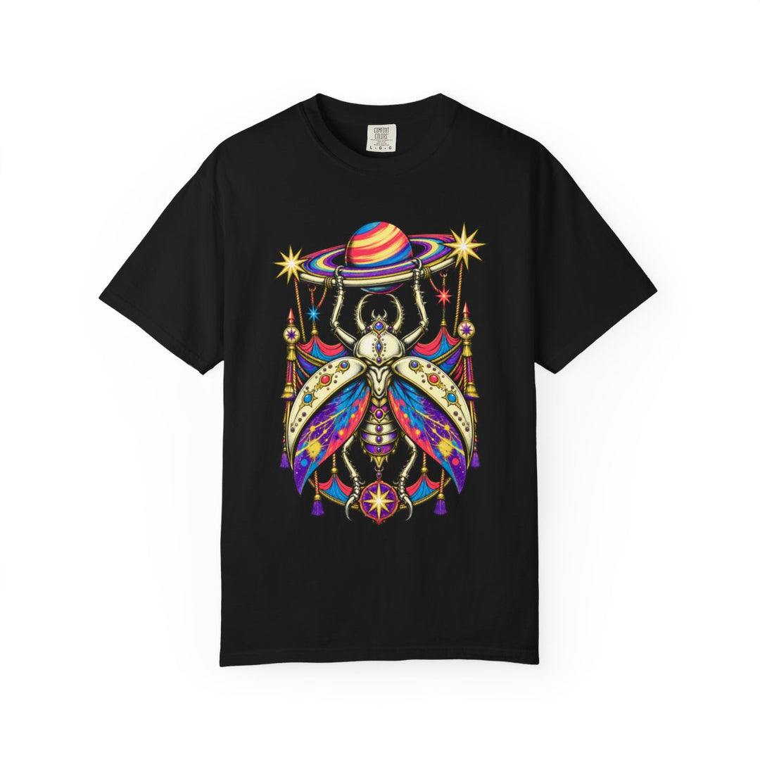 Saturn Beetle Trapeze Cosmic Sideshow Graphic Tee