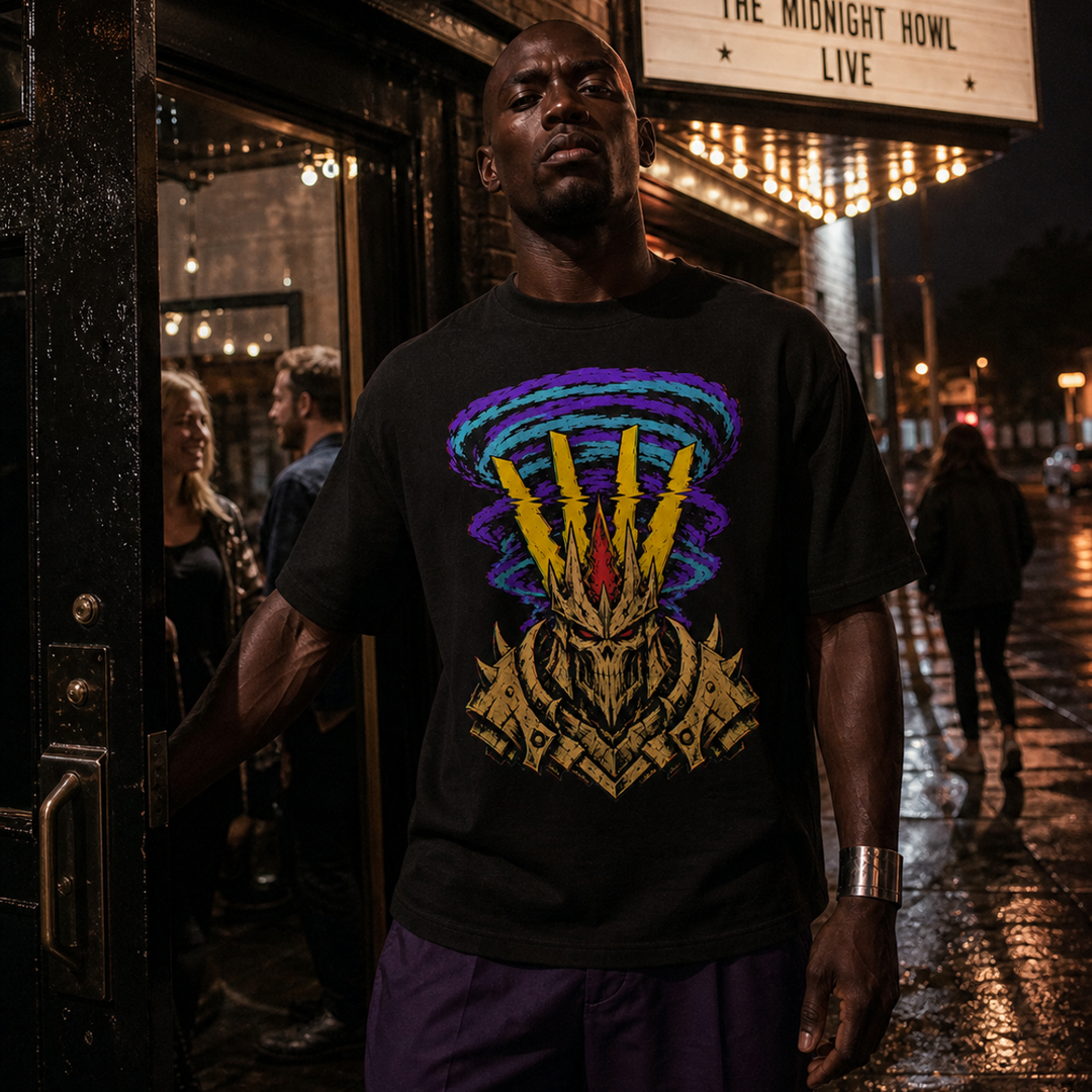 Supercell Coronation VHS Horror Graphic Tee